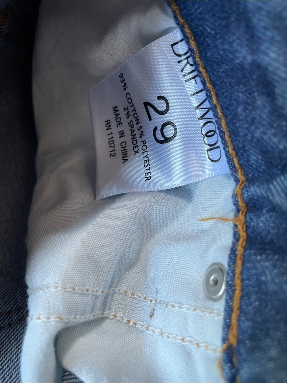 DRIFTWOOD Kelly Cherry Blossom Embroidered Jeans VGUC W29/L33 - Picture 7 of 10